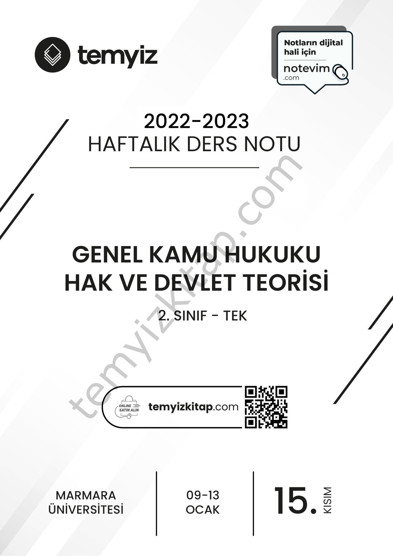 GKH Hak ve Devlet Teorisi TEK 22-23 Güz 15