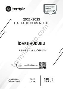 İdare Hukuku 22-23 Güz 15