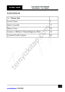 Ceza Hukuku Özel Hükümler 23-24 Güz 6