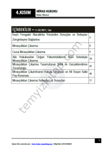 Miras Hukuku 24-25 Bahar 4