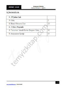 Anayasa Hukuku 1.Öğretim 22-23 Bahar 1