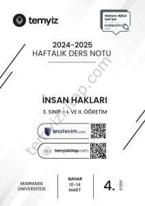 İnsan Hakları 24-25 Bahar 4