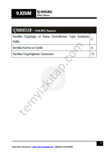 İş Hukuku 24-25 Bahar 9