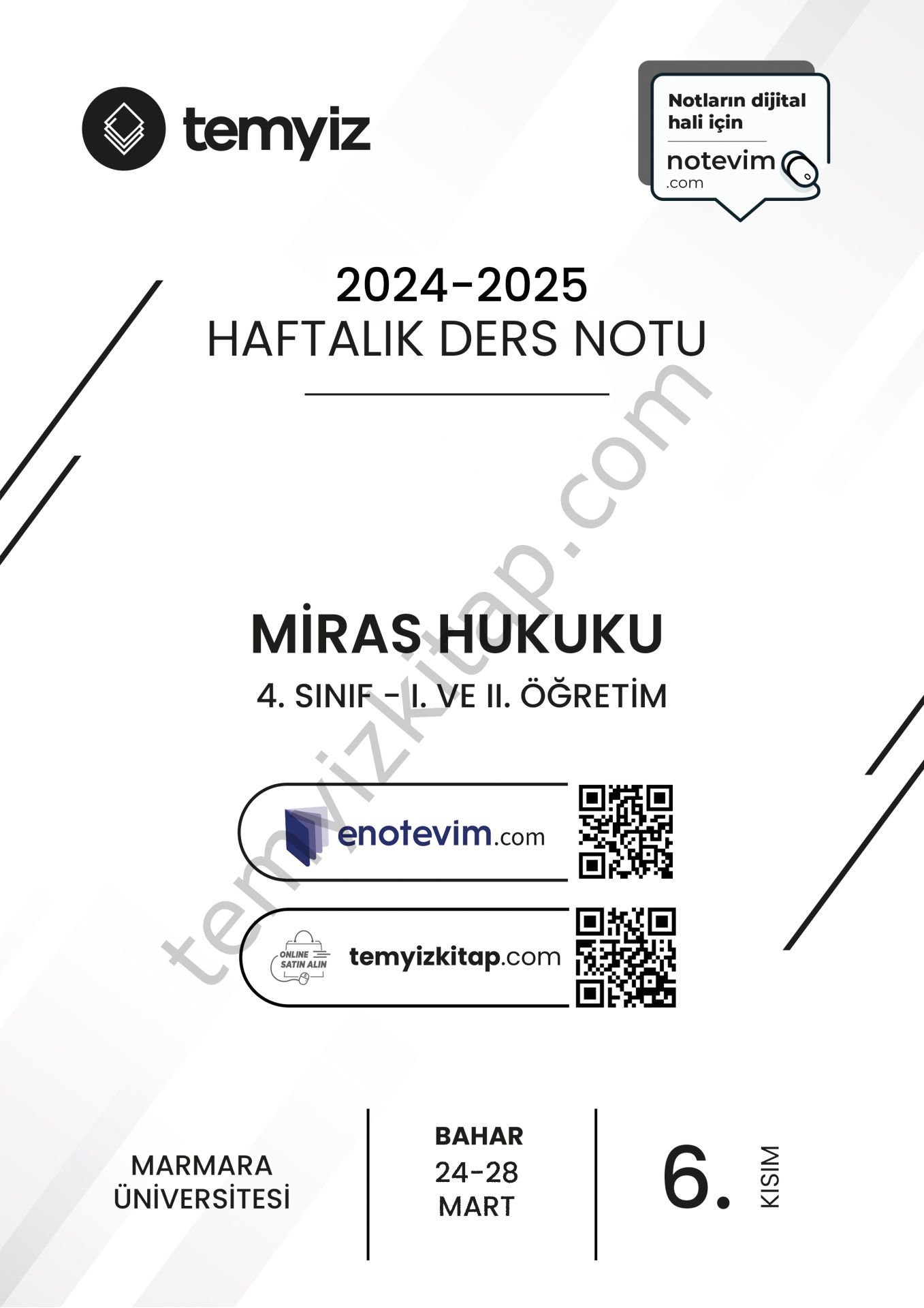 Miras Hukuku 24-25 Bahar 6