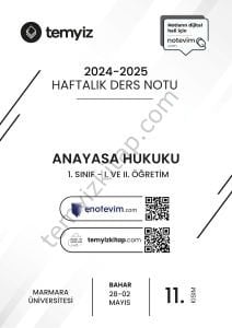 Anayasa Hukuku 24-25 Bahar 11