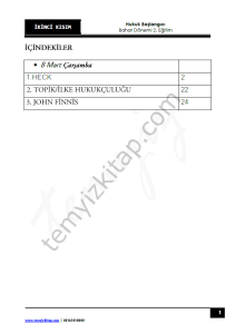 Hukuk Başlangıcı 2.Öğretim 22-23 Bahar 2