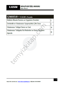 Devletler Özel Hukuku 24-25 Bahar 6