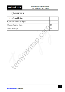 Ceza Hukuku Özel Hükümler 23-24 Güz 11