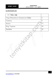 Vergi Hukuku 22-23 Bahar 2