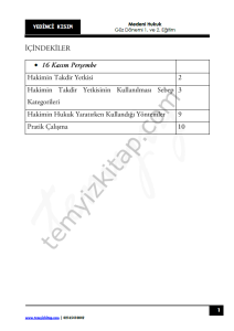 Medeni Hukuk 2023-2024 Güz 7