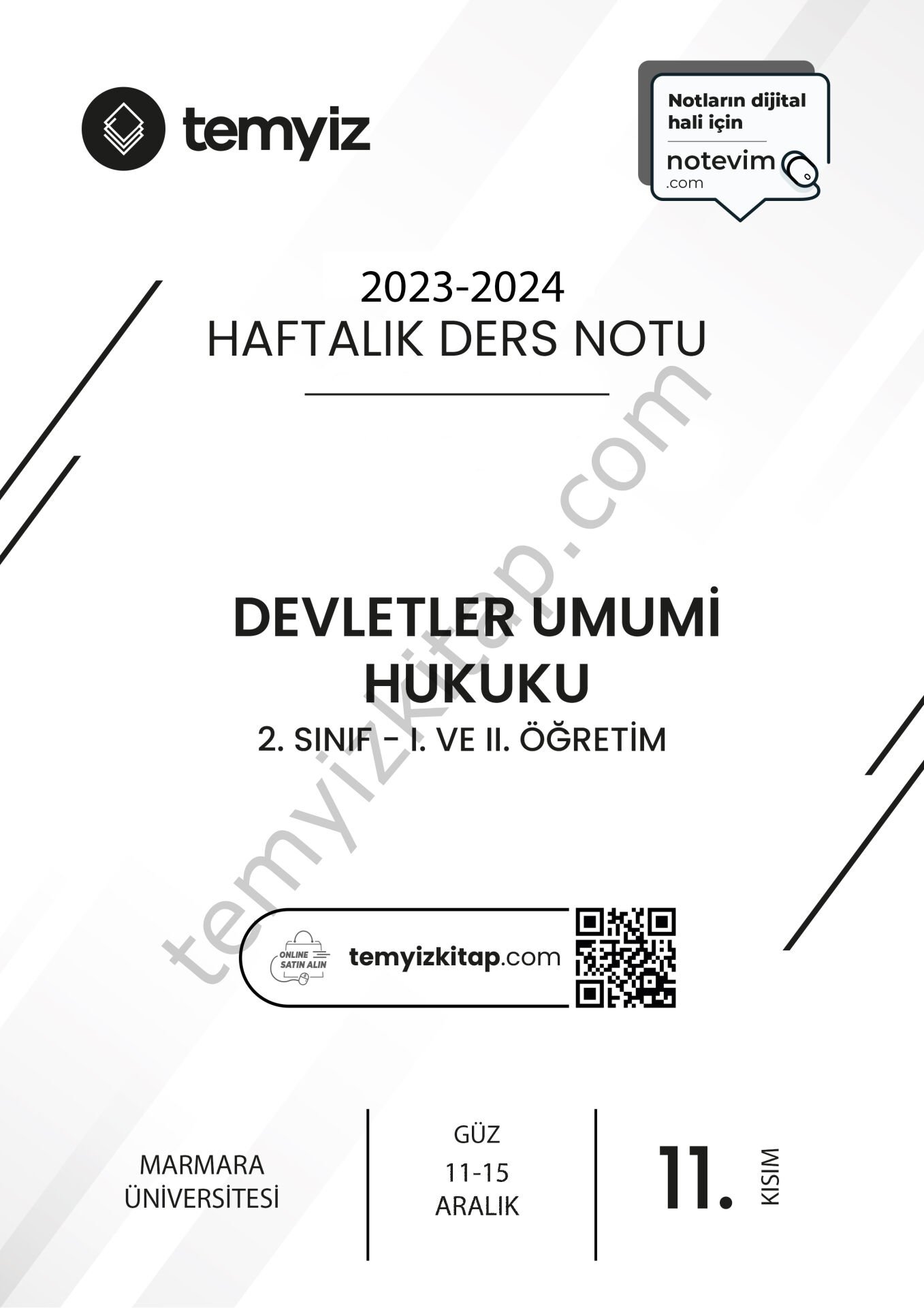 Devletler Umumi Hukuku 23-24 Güz 11