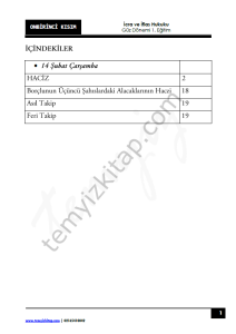 İcra ve İflas Hukuku 2.Öğretim 23-24 Güz 11