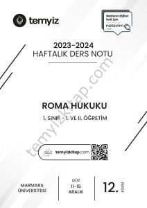 Roma Hukuku 23-24 Güz 12
