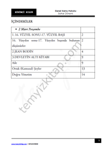 Kırıkkale Üniversitesi Genel Kamu Hukuku 22-23 Bahar 1