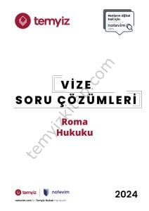 Roma Hukuku 2024 Vize Çözümleri
