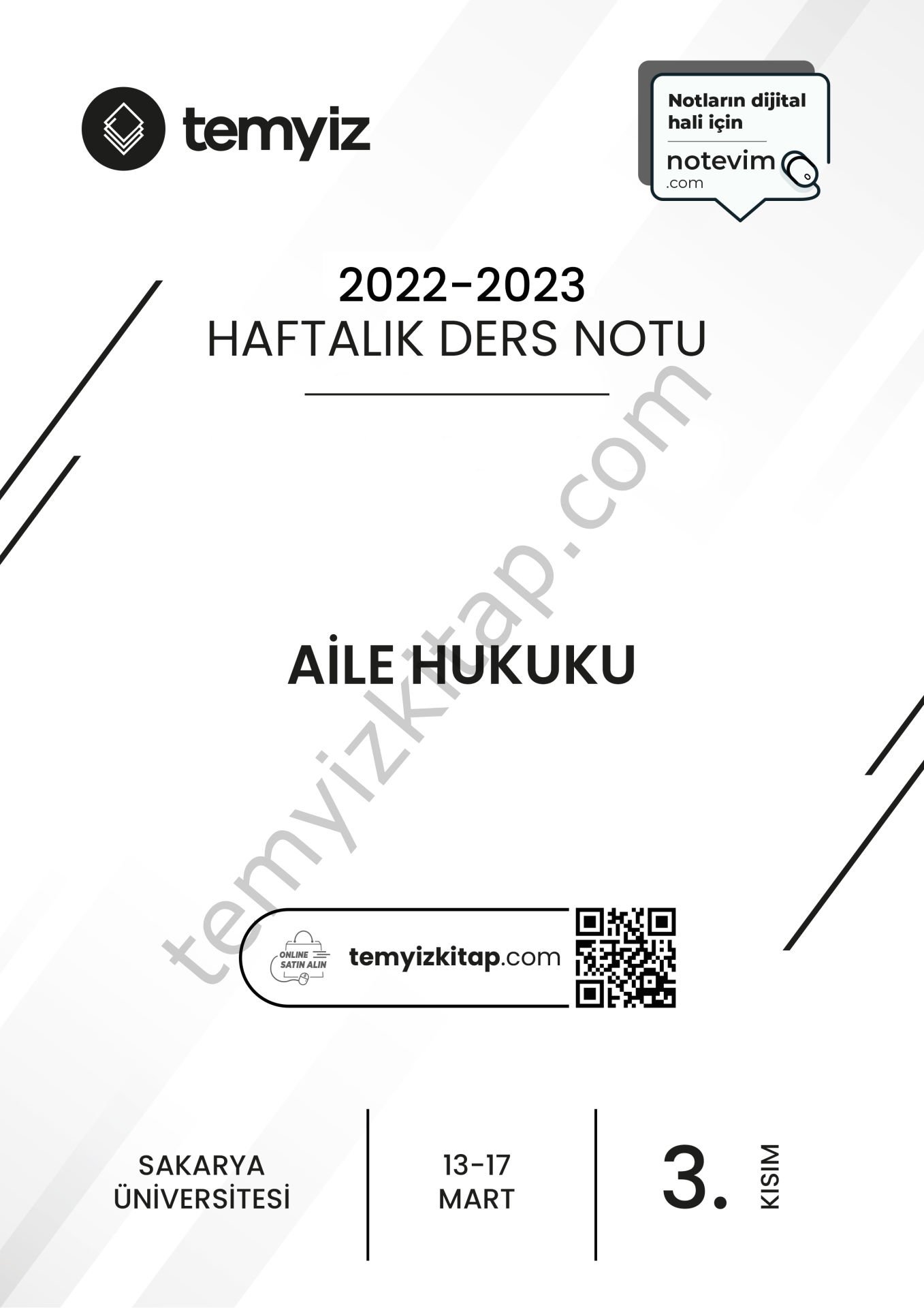 Sakarya Üniversitesi Aile Hukuku 22-23 Bahar 3