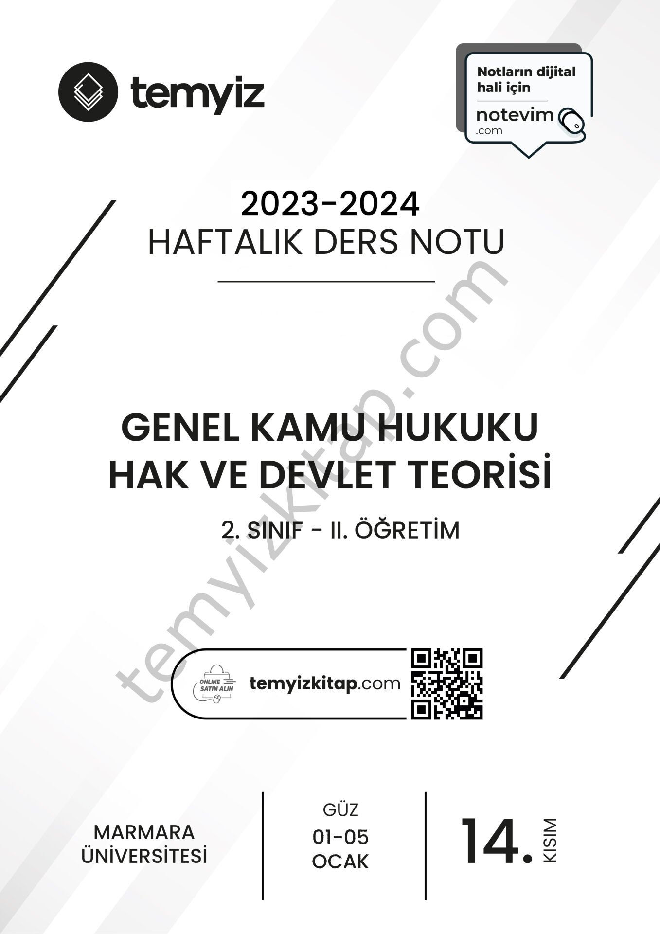 GKH Hak ve Devlet Teorisi 2.Öğretim 23-24 Güz 14