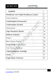 Hukuk Başlangıcı 1.Öğretim 23-24 Güz 9'dan 15'e