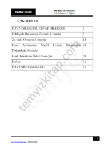 Medeni Usul Hukuku 1.Öğretim 23-24 Güz 10