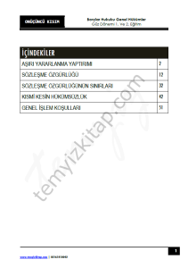 Borçlar Hukuku Genel Hükümler 23-24 Güz 13