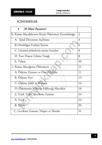 Kırıkkale Üniversitesi Vergi Hukuku 22-23 Bahar 4