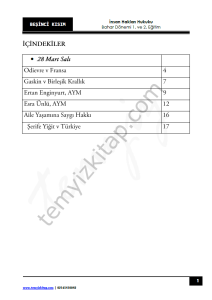 İnsan Hakları 22-23 Bahar 5