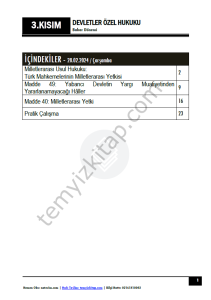 Devletler Özel Hukuku 23-24 Bahar 3