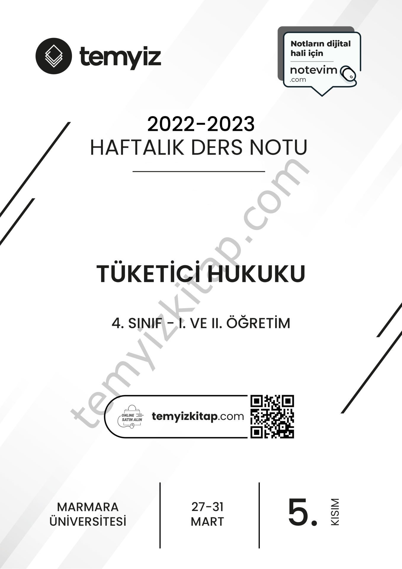 Tüketici Hukuku 22-23 Bahar 5