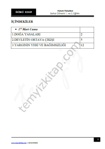 Kırıkkale Üniversitesi Hukuk Felsefesi 22-23 Bahar 2