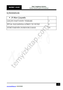 Şehir Üniversitesi İdari Yargılama Hukuku 22-23 Bahar 5