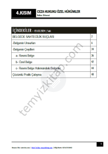 Ceza Hukuku Özel Hükümler 23-24 Bahar 4