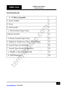 Kocatepe Üniversitesi Medeni Usul Hukuku 22-23 Bahar 3