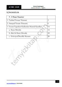 Hukuk Başlangıcı 1.Öğretim 22-23 Bahar 6