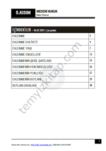 Medeni Hukuk 23-24 Bahar 5