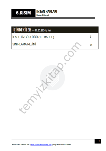 İnsan Hakları 23-24 Bahar 6