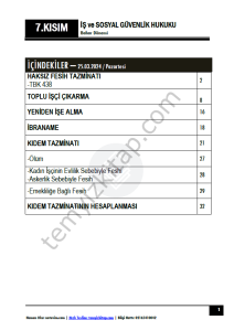 Şehir Üniversitesi İş ve Sosyal Güvenlik Hukuku 23-24 Bahar 7