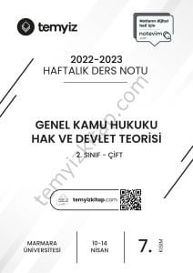 GKH Hak ve Devlet Teorisi ÇİFT 22-23 Bahar 7