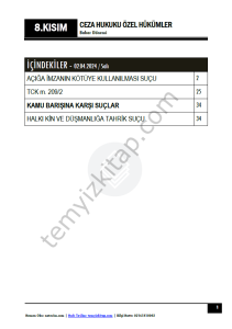 Ceza Hukuku Özel Hükümler 23-24 Bahar 8