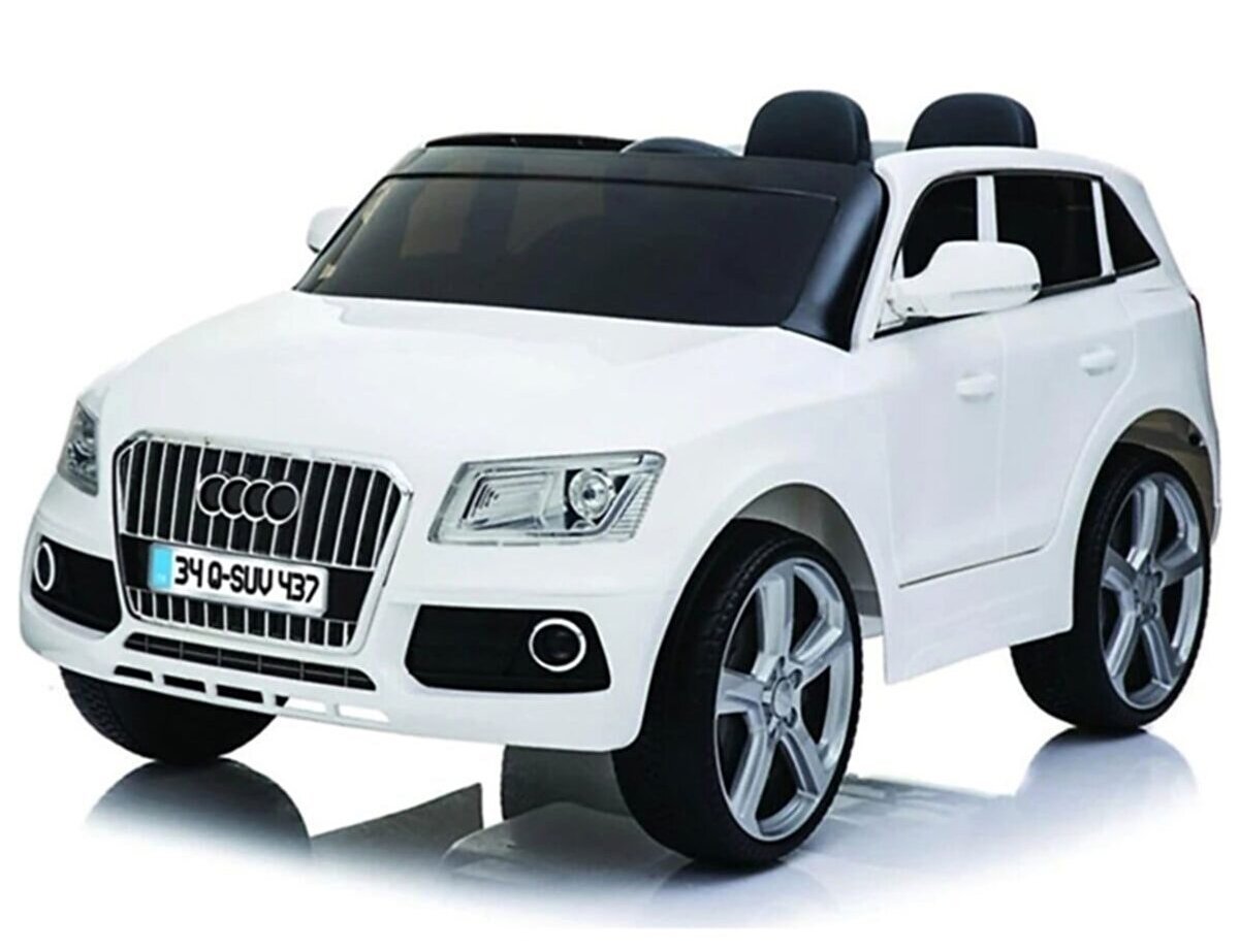 Babyhope Q-suv 12 V. Kırmızı Akülü Araba - Beyaz