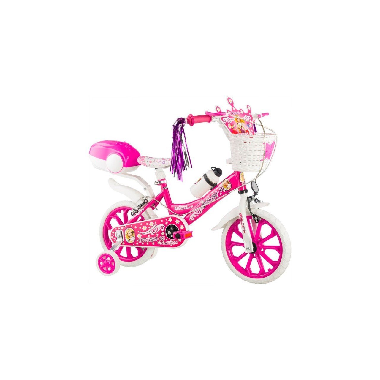 Dilaver Forza 15 Jant 3-7 Yaş Çocuk Bisikleti - Pembe