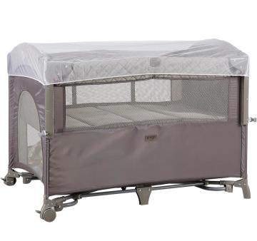 Babyhope 1081 Royal Basıc Oyun Parkı 70X110 cm Park Yatak BEJ