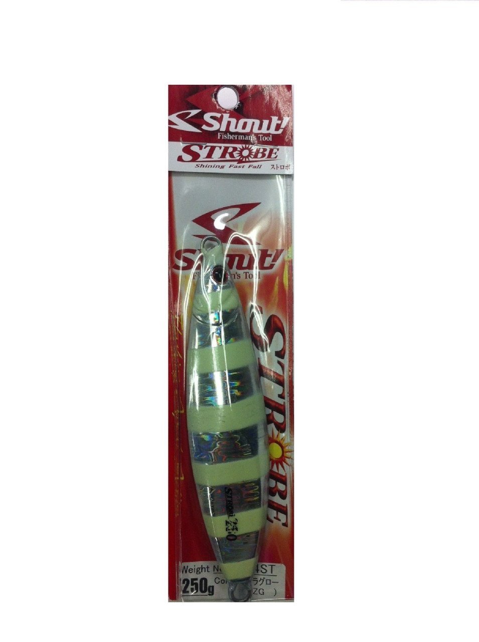 Shout Strobo Metal Jig 250gr ZG