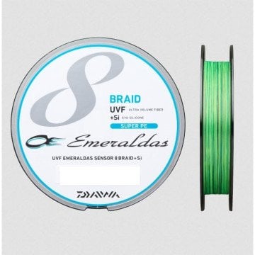 Daiwa UVF Emeraldas Sensor X8 + Sİ ( 8 Kat İp Misina 150 Mt )