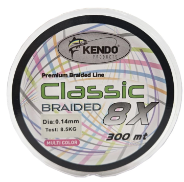 Kendo Classic 8X 300m Multicolor Örgü İp
