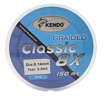 Kendo Classic 8X 150m Blue Örgü İp
