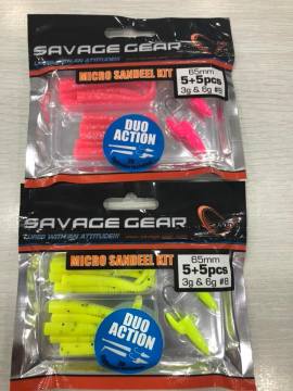 Savage gear Lrf Micro Sandeel Kit