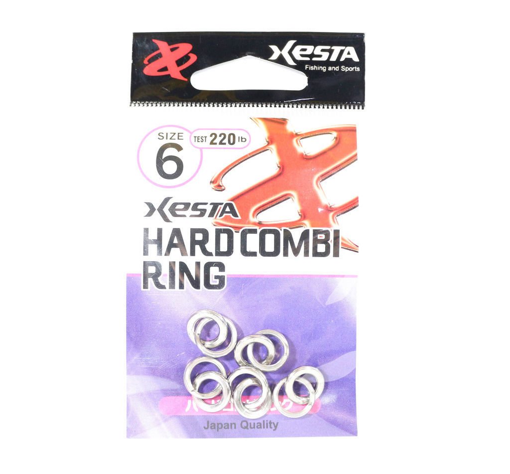 Xesta Hard Combi Ring Üçlü Jig Halkası No:4-6