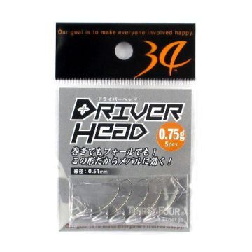 Thirty Four  Driver Head Jighead 3 gr