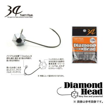 Thirty Four Diamond Jig Head Lrf iğnesi 1.3 gr