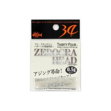 Thirty Four Zerogra Head Lrf Jighead 1.1 gr